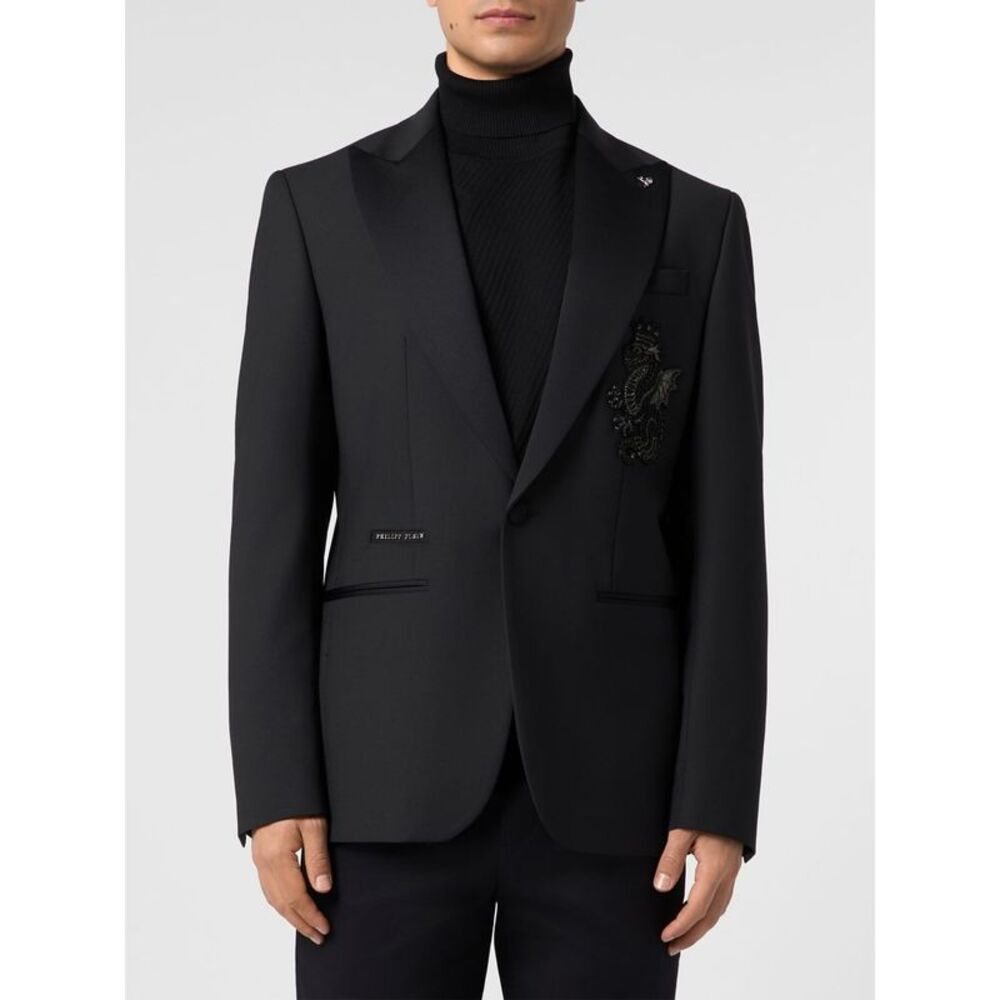 Philipp Plein Blazer Men Black